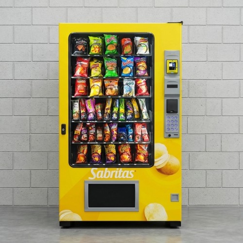Máquina expendedora de snacks VAXSA Vending - botanas, galletas y dulces